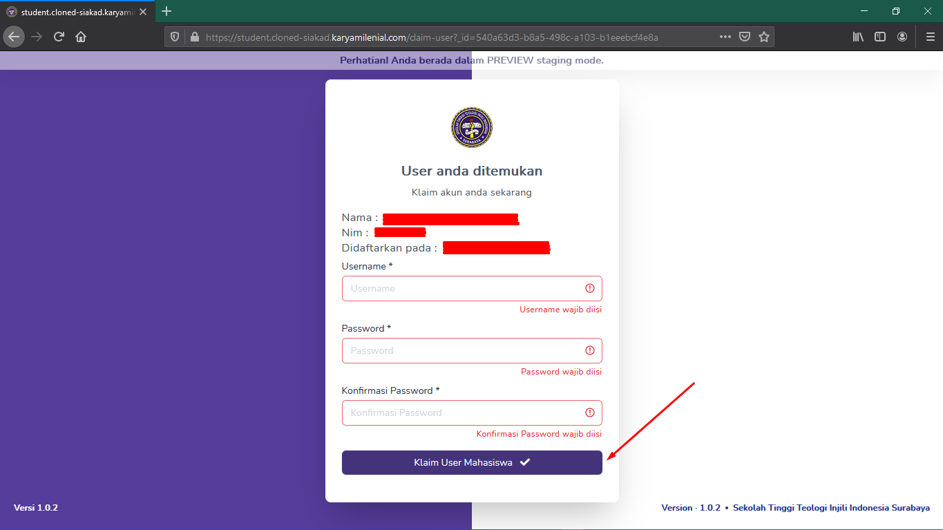 Registrasi Akun - Step 3