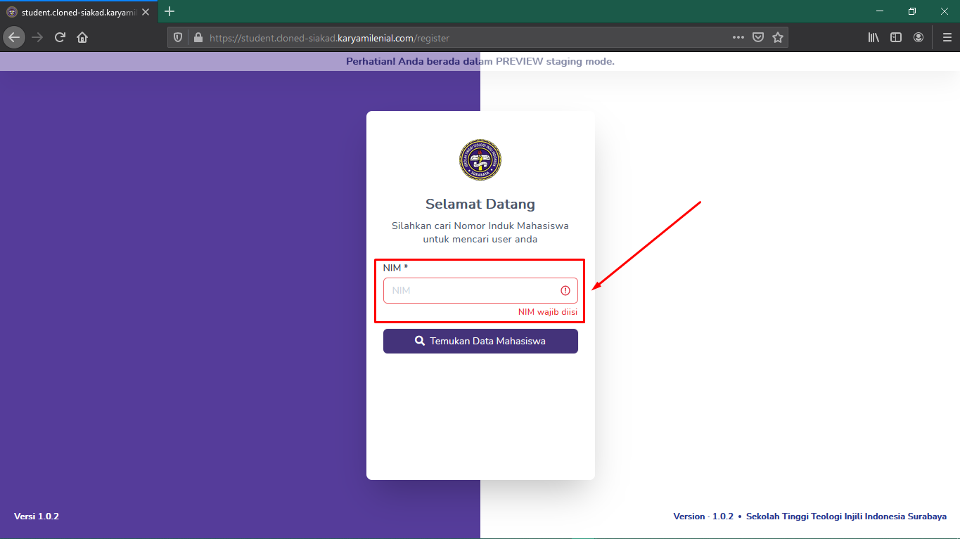Registrasi Akun - Step 2